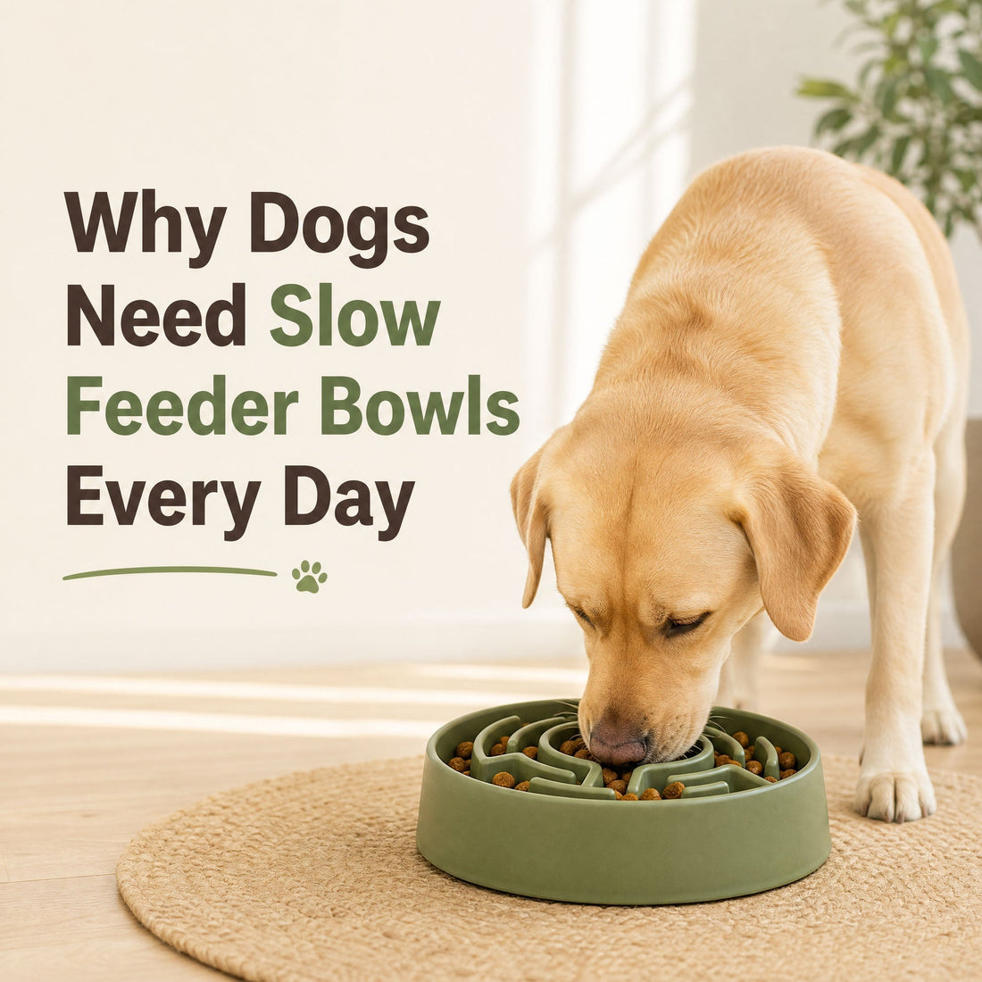 Why Dogs Need Slow Feeder Bowls Every Day