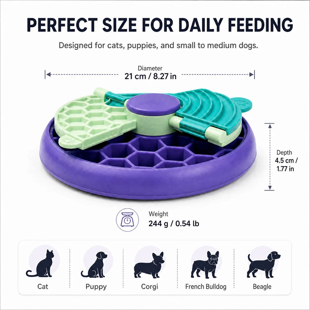 Slow Feeder Bowl for Better Digestion