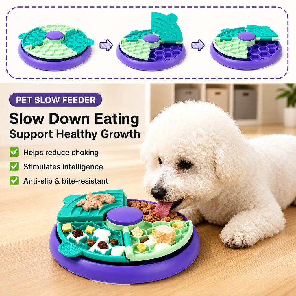 Slow Feeder Bowl for Better Digestion