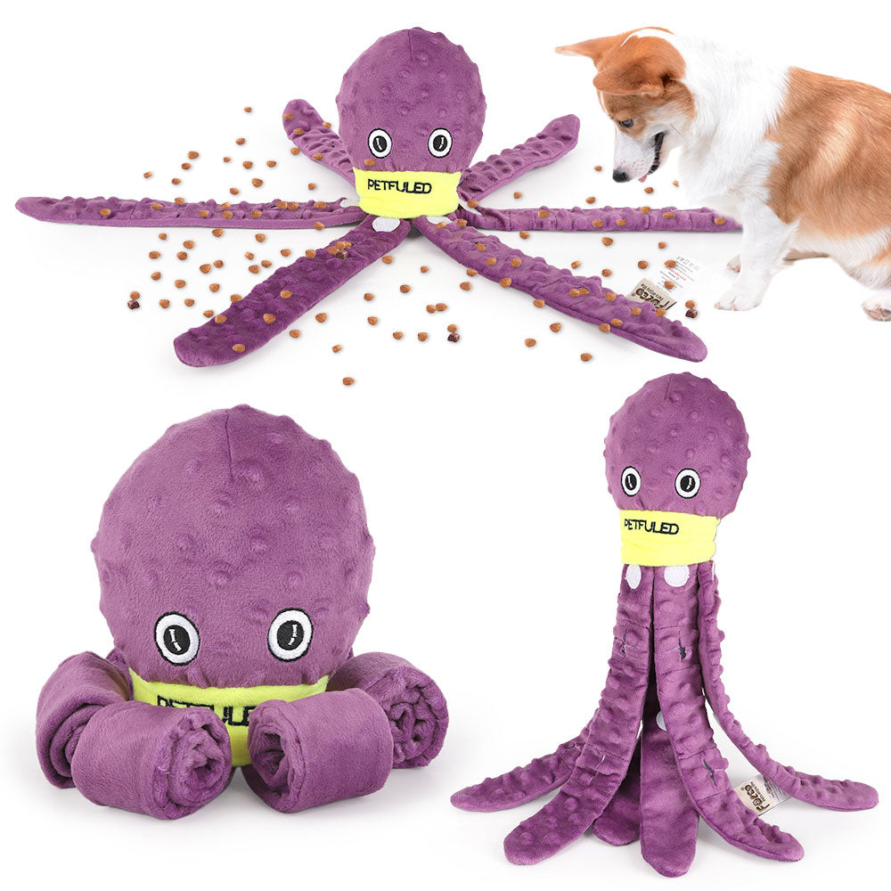 Cute Octopus Snuffle Toy for Smart Happy Dogs