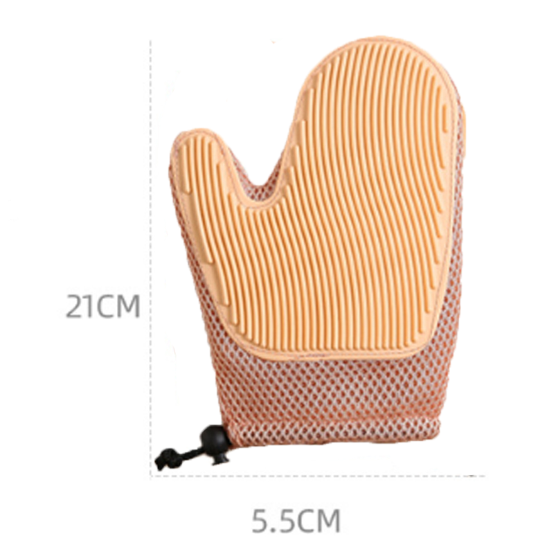 Gentle Pet Grooming Glove for Easy Fur Removal